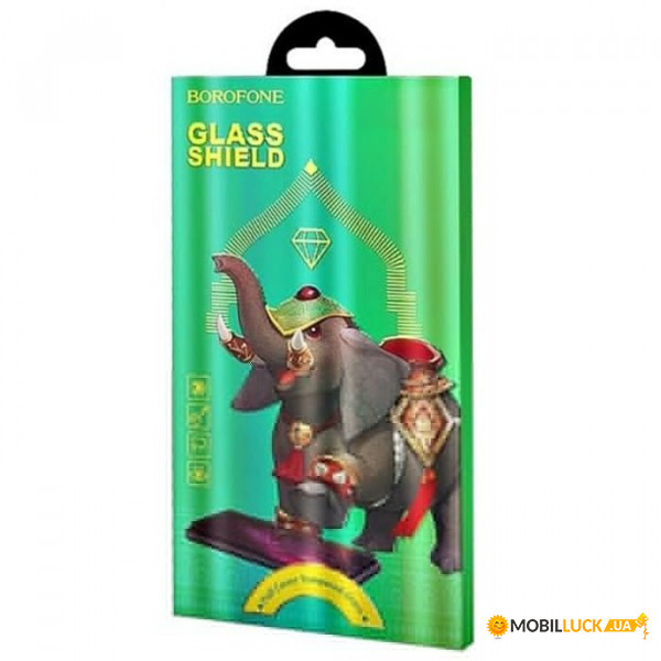   Borofone Elephant series full screen silk screen tempered glass (FSIPHONE13/13P)