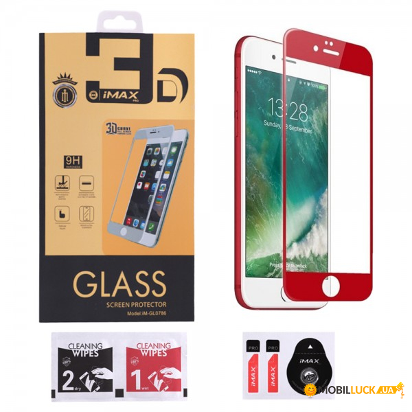  c iMax Curved 3D iPhone 7/8 Red (BS-000042682)