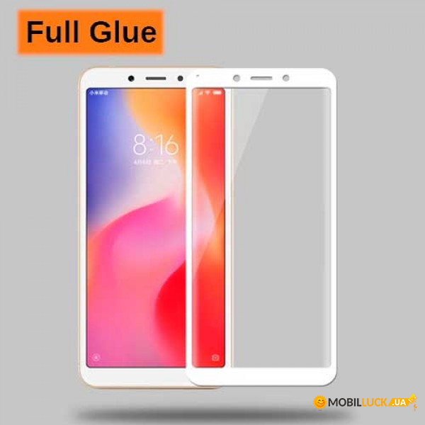   Optima 3D Full Glue  Xiaomi Redmi Go White