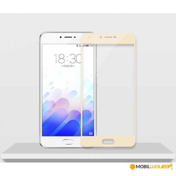  c TTech Full Cover 3D Series 9H Meizu M5 Note Gold (BS-000041476)