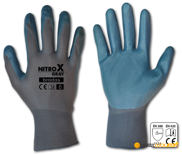   Bradas Nitrox Gray 8 (RWNGY8)