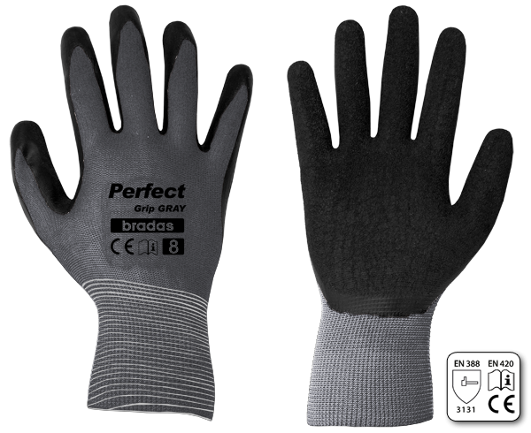   Bradas Perfect Grip Gray 10 (RWPGGY10)