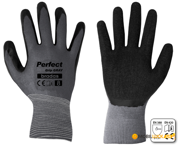   Bradas Perfect Grip Gray 9 (RWPGGY9)