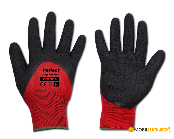   Bradas Perfect Grip Red Full 10 (RWPGRDF10)