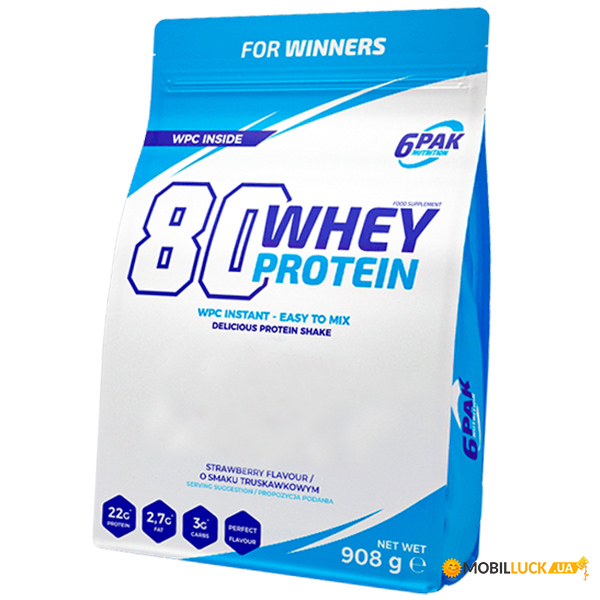    6Pak 80 Whey Protein 908 - (29350004)