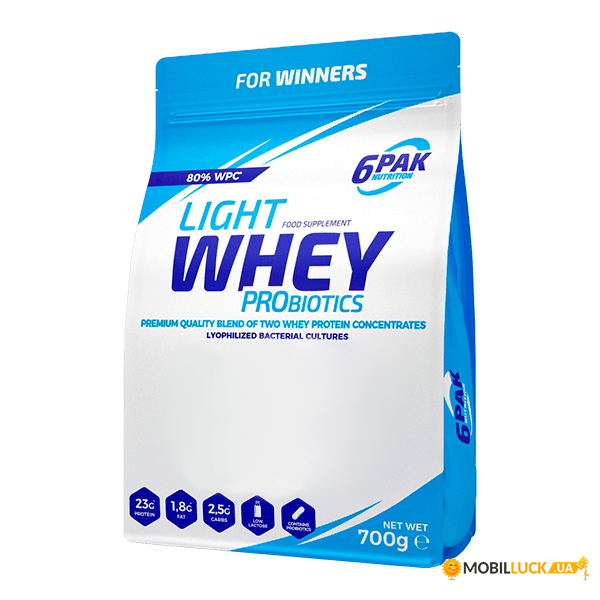   6PAK Nutrition Light Whey Probiotic 700  