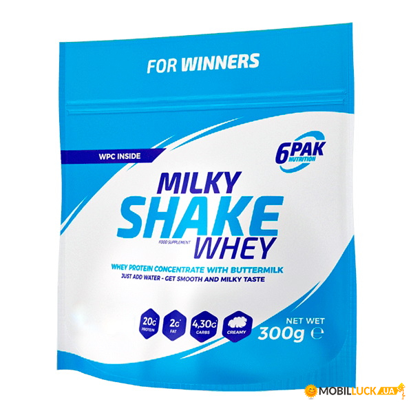   6PAK Nutrition Milky Shake Whey 300  -