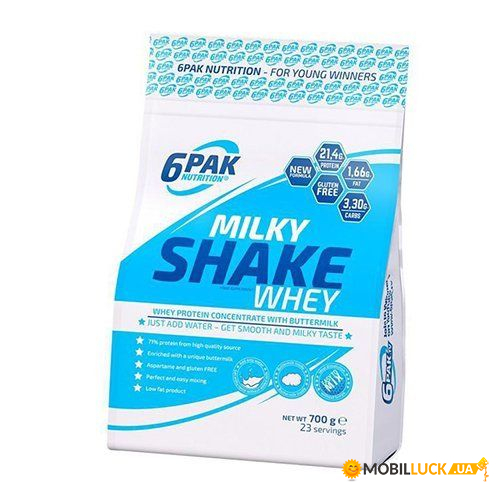  6Pak Milky Shake Whey 700 - (29350003)