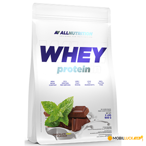  All Nutrition Whey Protein - 900g Chocolate Mint 100-34-2148999-20