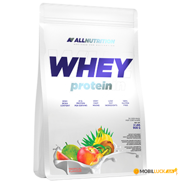  All Nutrition Whey Protein - 900g Tropical 100-90-3376094-20