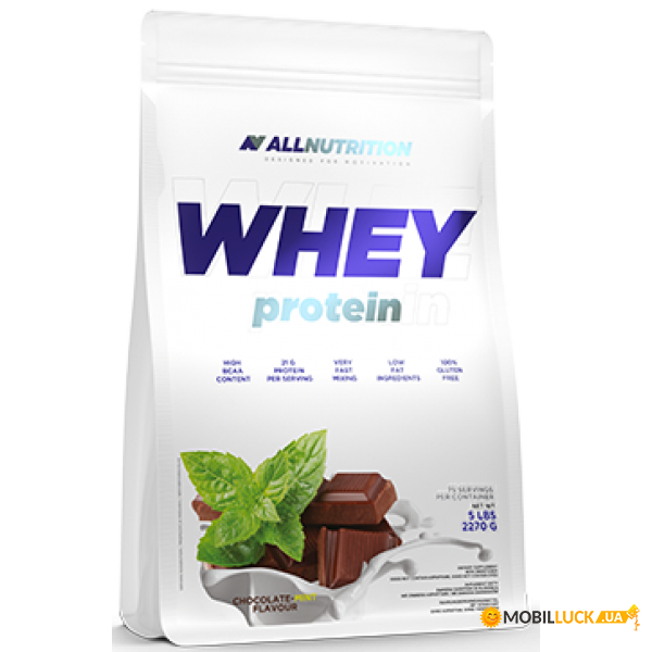  All Nutrition Whey Protein 2200g Chocolate Mint 100-72-9430212-20