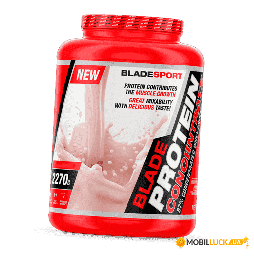  Blade Sport Protein Concentrate 2270g bag Strawberry-Vanilla