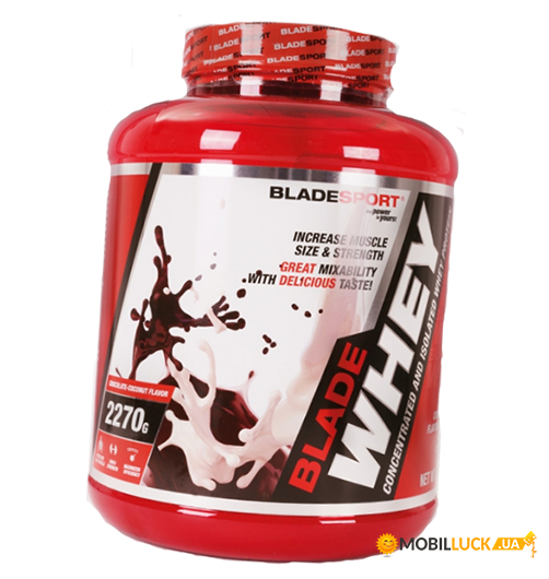  Blade Sport Whey 2270g jar Chocolate-coconut