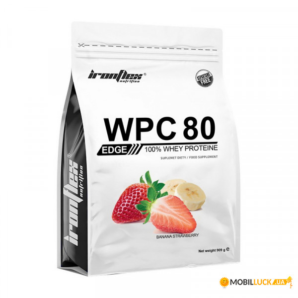  IronFlex WPC80.eu Edge 909 g chocolate-banana