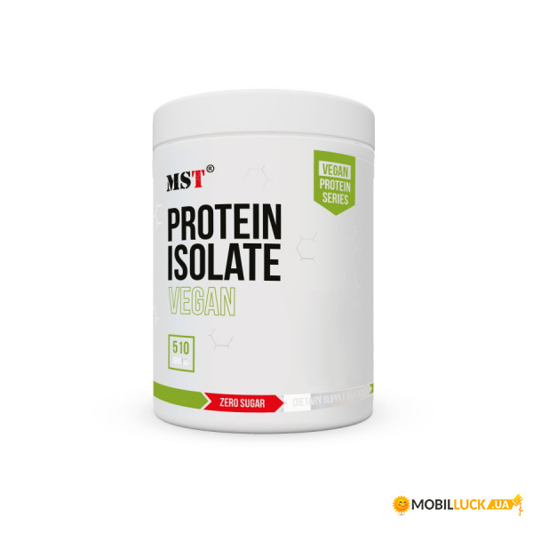   MST Nutrition Protein Isolate Vegan 510  