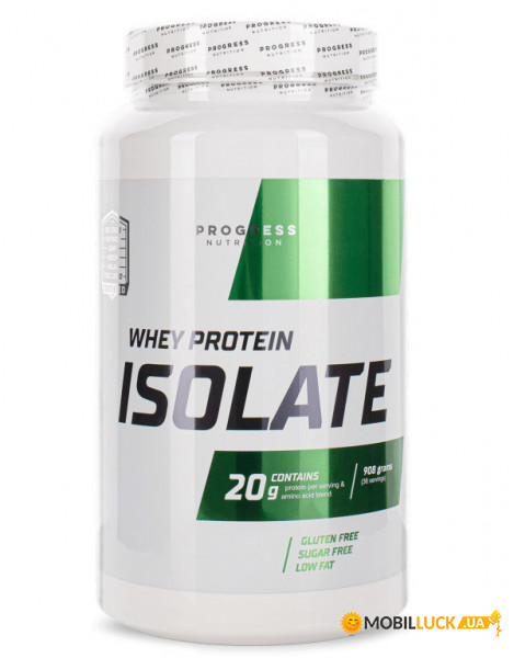   Progress Nutrition Whey Protein Isolate 908  