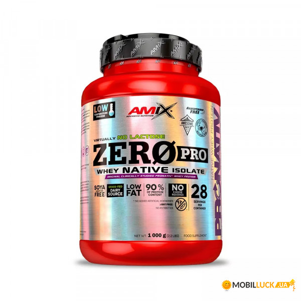   Amix Nutrition ZeroPro Protein 1   