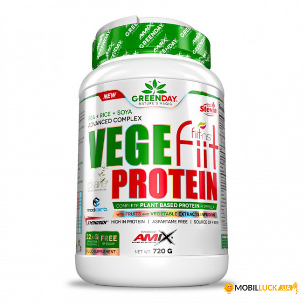   Amix Nutrition GreenDay Vege-Fiit Protein 720  --