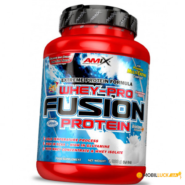   Amix Nutrition Whey Pro Fusion 1  