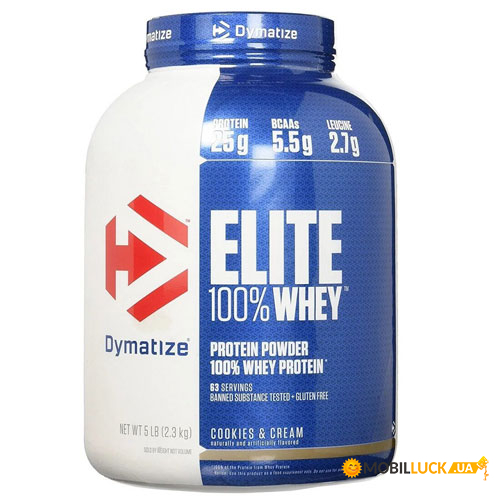  Dymatize Elite Whey Protein 2.27  