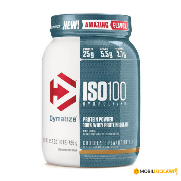  Dymatize ISO 100 610 g gourmet vanilla