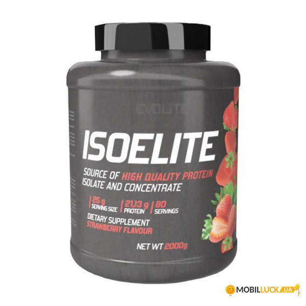  Evolite Nutrition Iso Elite 2 kg strawberry