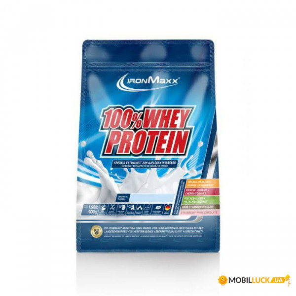   Ironmaxx 100 Whey Protein 900  