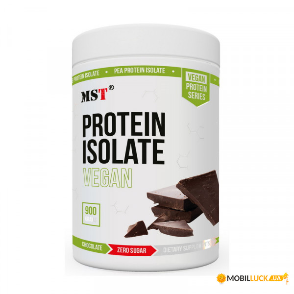  MST Vegan Protein Isolate 900 g chocolate