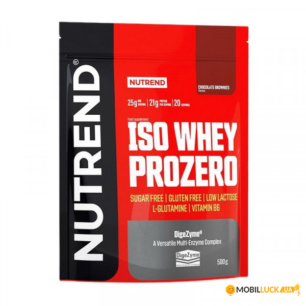  Nutrend Iso Whey Prozero 500 g salted caramel