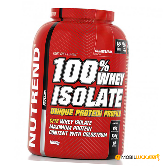  Nutrend 100% Whey Isolate 1800  (29119008)