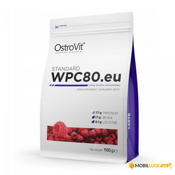  OstroVit WPC80.eu 900 g bubble gum