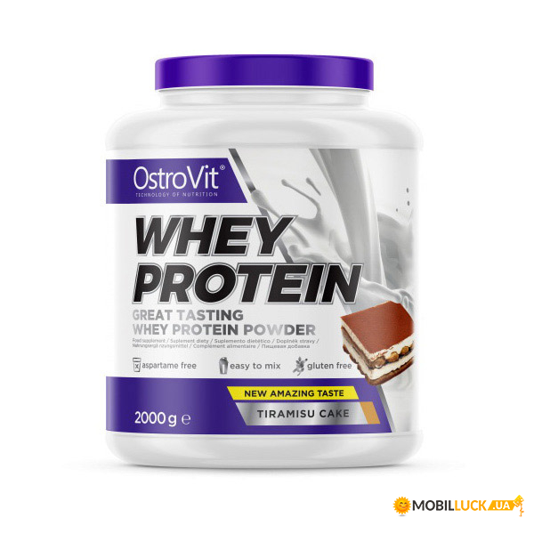  OstroVit Whey Protein 2 kg strawberry cream