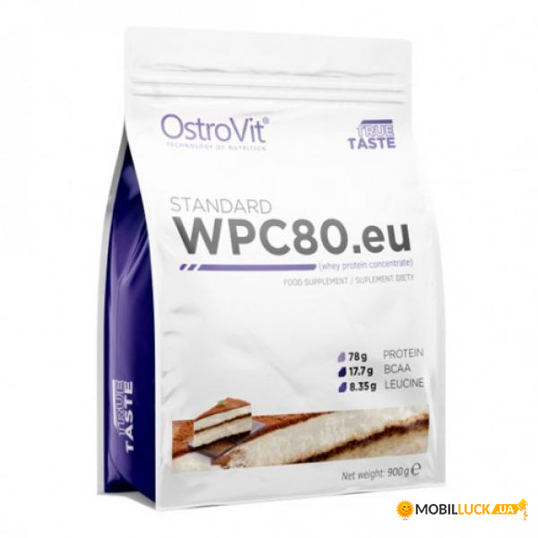  OstroVit Standard WPC 80 - 900g Tiramisu 100-87-7563283-20