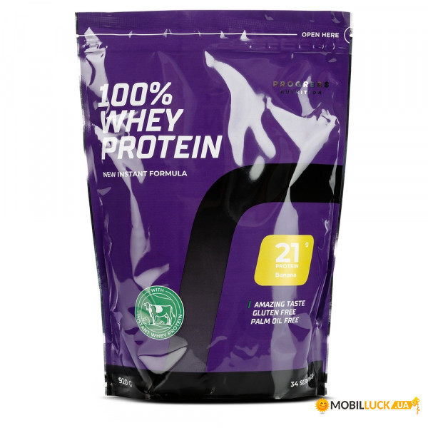   Progress Nutrition 100 Whey Protein 920  