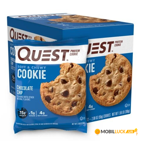   Quest Nutrition Protein Cookies 12  (4384303480)