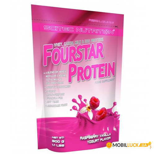   Scitec Nutrition Fourstar Protein 500  - (CN4781-4)