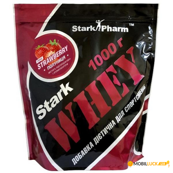  Stark Pharm Stark Whey 1000 g Strawberry (100-30-2951400-20)