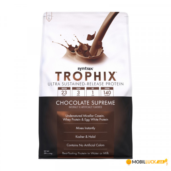  Syntrax Trophix 2.3 kg banana pudding