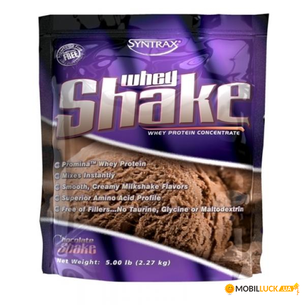  Syntrax Whey Shake 2270g Chocolate Shake 100-62-8403048-20