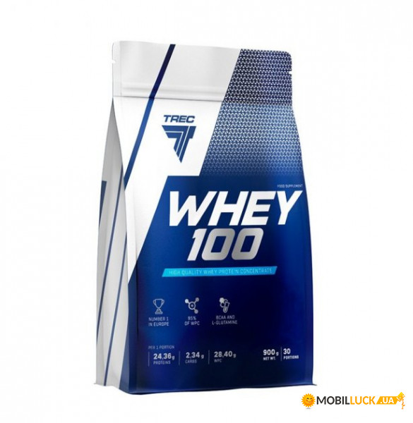  Trec Nutrition WHEY 100 900g Chocolate Coconut