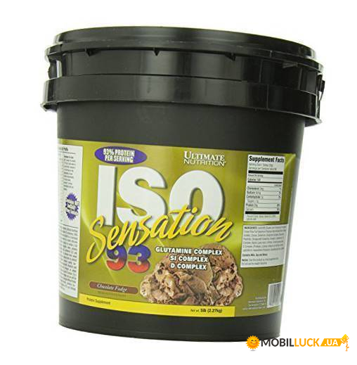  Ultimate Nutrition ISO Sensation 2.27 chocolate fudge