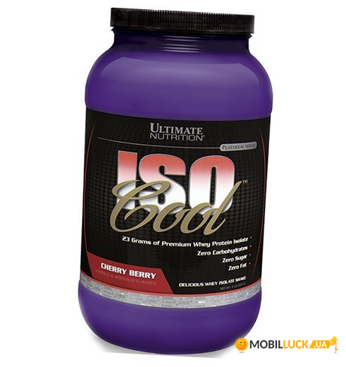  Ultimate Nutrition IsoCool 908 cherry berry