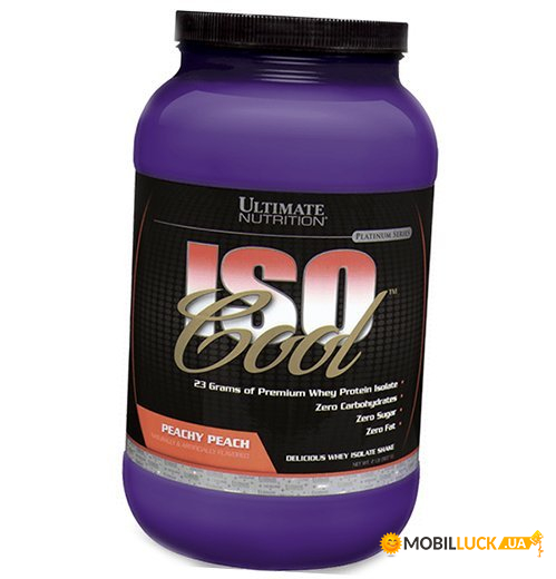  Ultimate Nutrition IsoCool 908 peach