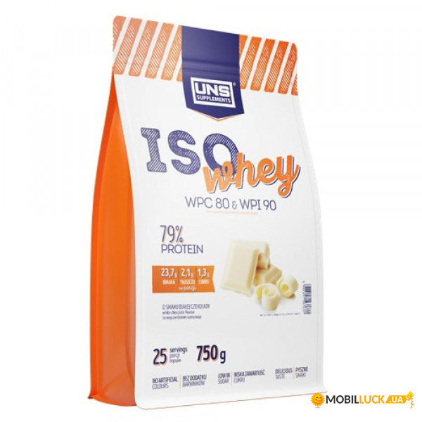  UNS Iso Whey - 750g Oreo