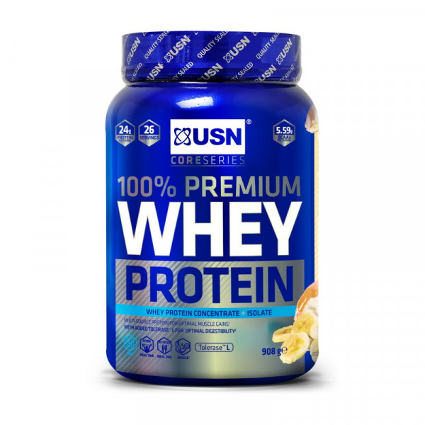  USN Whey Protein Premium 908 g Chocolate cream