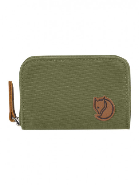  Fjallraven Zip Card Holder Green 			