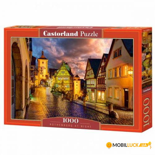   , Rothenburg at night, 1000  C-103461