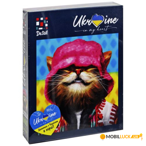  Smiling cat in pink hat  (DT1000-07)