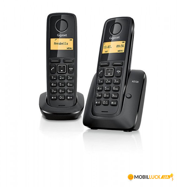  DECT Gigaset A120 DUO Black (L36852-H2401-S301)