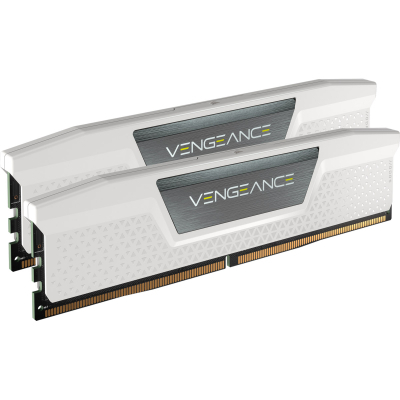     DDR5 64GB (2x32GB) 5600 MHz Vengeance White Corsair (CMK64GX5M2B5600C40W)